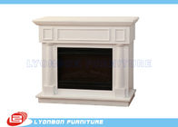 耐久の白い内部部屋の装飾 MDF の暖炉 1125mm * 320mm * 930mm